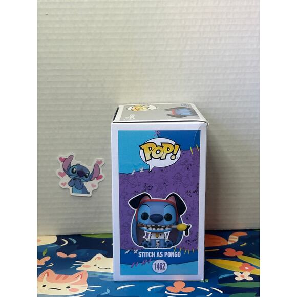Funko Pop! Lilo & Stitch Stitch as Pongo #1462 - Picture 3 of 12